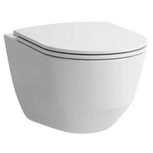 LAUFEN PRO WC 360x530x340mm závěsné, vč. sedátka soft-close, rimless, bílá