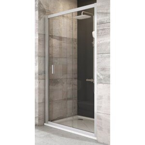 RAVAK BLIX BLDP2 120 sprchové dveře 120x190 cm, posuvné, satin/sklo transparent