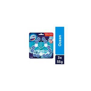 Domestos Power 5 Ocean tuhý WC blok 3x 55 g