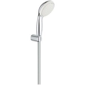 GROHE NEW TEMPESTA 100 sprchová souprava 3-dílná, ruční sprcha pr. 100 mm, 2 proudy, hadice, držák, Water Saving, chrom