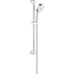 GROHE NEW TEMPESTA COSMOPOLITAN 100 sprchová souprava 3-dílná, ruční sprcha pr. 100 mm, 4 proudy, tyč, hadice, Water Saving, chrom