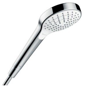 HANSGROHE CROMA SELECT S 3JET ruční sprcha pr. 110 mm, 3 proudy, bílá/chrom