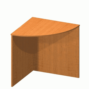Rohový stůl, črešňa, TEMPO ASISTENT NEW 024