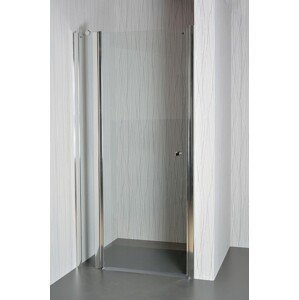 Jednokřídlé sprchové dveře do niky MOON C 1 čiré sklo 86 - 91 x 195 cm