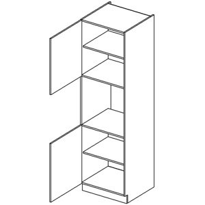 DKS60L vysoká skříňka COSTA OLIVA na vestavbu trouby
