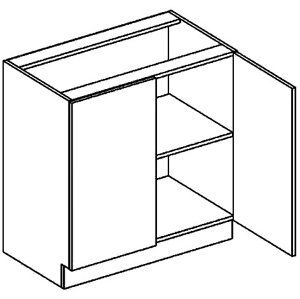 D80 dolní skříňka dvojdvéřová COSTA