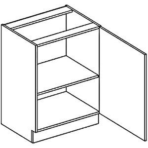 D60P dolní skříňka jednodvéřová COSTA