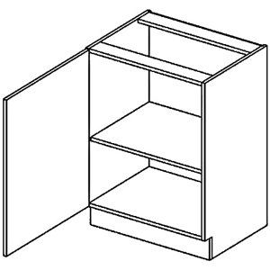 D60L dolní skříňka jednodvéřová COSTA