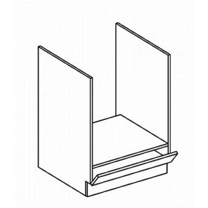 DK60 skříňka na vestavnou troubu MERLIN