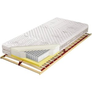 Taštičková matrace Venus Natural H3 100x200cm (Potah: Tencel caro)