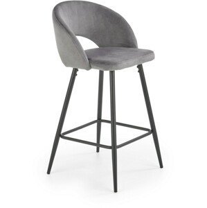 Barová židle H96, šedá
