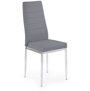 Kovová židle K70 C, šedá