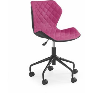 Dětská židle Matrix, černá / růžová