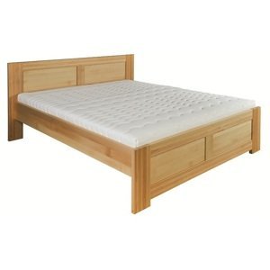 Dřevěná postel 120x200 buk LK112 (Barva dřeva: Ořech)
