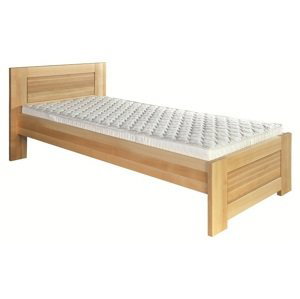 Dřevěná postel 100x200 buk LK161 (Barva dřeva: Buk bělený)