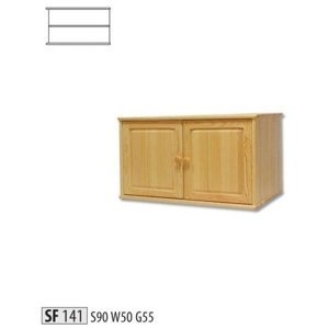 Nástavba na šatní skříň SF141 masiv (Barva dřeva: Borovice)