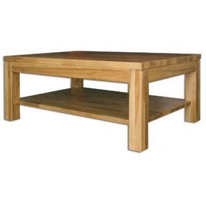 Konferenční stůl ST117 100x70 masiv (Barva dřeva: Borovice)