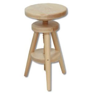 Otočná stolička KT243 masiv (Barva dřeva: Buk přírodní)