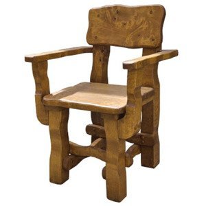 Zahradní židle MO098 (Barva dřeva: Bezbarvý lak)