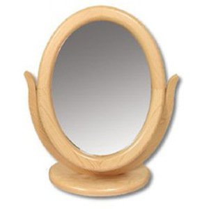 Dřevěné výklopné zrcadlo LT106 (Barva dřeva: Borovice)