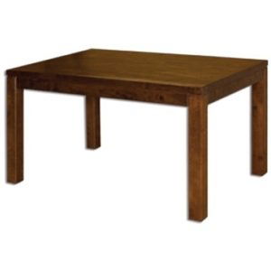 Jídelní stůl ST172 S120 masiv buk, šířka desky 4 cm, 2 křídla (Barva dřeva: Buk přírodní, Hrana stolu: S3)