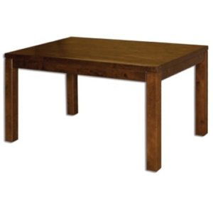 Jídelní stůl st302 s180 masiv dub, šířka desky 2,5 cm, 1 křídlo (Barva dřeva: Dub bělený, Hrana stolu: S5)