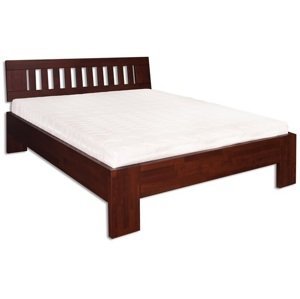 Dřevěná postel 120x200 buk LK193 (Barva dřeva: Buk přírodní)