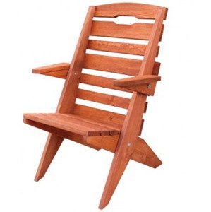 Zahradní židle MO108 (Barva dřeva: surové dřevo)