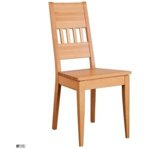 Jídelní židle kt175 masiv buk (Barva dřeva: Buk přírodní)