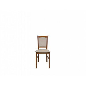 KENT kaštan- židle SMALL 2 - TX017/Aruba 3 beige***