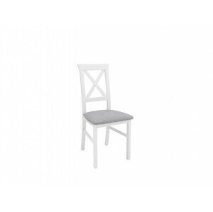 židle ALLA 3 - bílá teplá (TX098)/Adel 6 grey