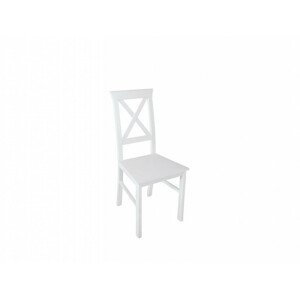 židle ALLA 4 - bílá teplá (TX098)