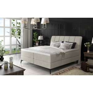 Postel Aderito Boxspring 160x200 cm - Orinoco 21 (barva potahu)