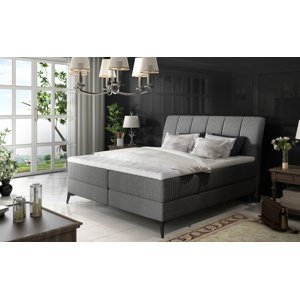 Postel Aderito Boxspring 180x200 cm - Sawana 05 (barva potahu)