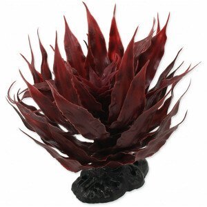 Dekorace Repti Planet Rostlina sukulent Agave červená 18cm