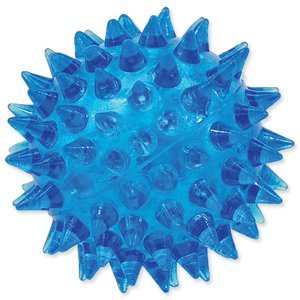 Hračka Dog Fantasy míček pískací modrý 5cm