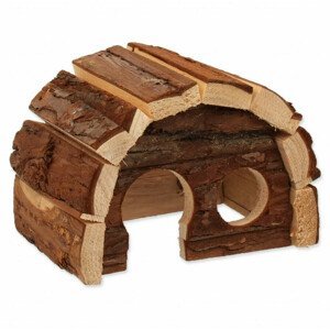 Domek Small Animals Hobit dřevěný 15x10x9cm