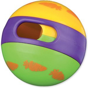 Hračka Trixie míč s otvorem na krmení plast 6cm
