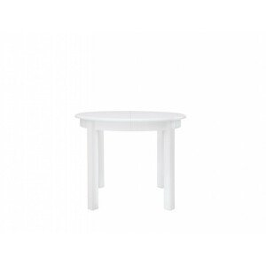 Stůl ROLESLAW II bílá (kulatý)  (TX057)
