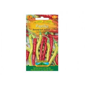 Paprika zeleninová pálivá, typ beraní roh
