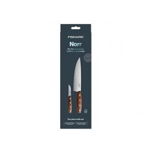 Set nožů FISKARS NORR 2 ks - kuchařský + snídaňový 1016471