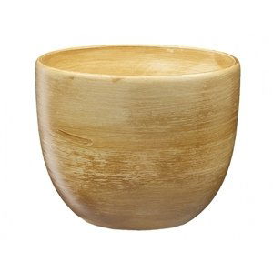 Obal na květník PURKYNĚ TEAK keramický matný d13x11cm