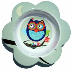 Label-Label - Friends Melamine Flower Bowl (Varianta: Owl Boys)