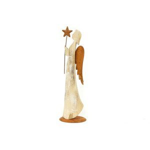 Andělíček, dřevěná vánoční dekorace ZA8615, sada 3 ks