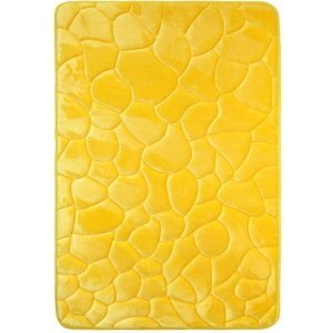 Koupelnová předložka 3D 0133 yellow (Varianta: 40 x 50 cm)