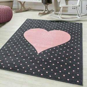 Dětský koberec Bambi 830 pink (Varianta: Kulatý průměr 120 cm)