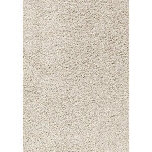 Kusový koberec Dream Shaggy 4000 cream (Varianta: Kulatý průměr 80 cm)