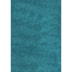 Kusový koberec Dream Shaggy 4000 tyrkys (Varianta: 120 x 170 cm)