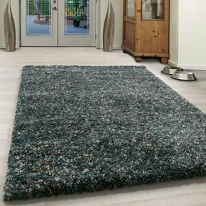Kusový koberec Enjoy shaggy 4500 blue (Varianta: Kruh 120 cm)