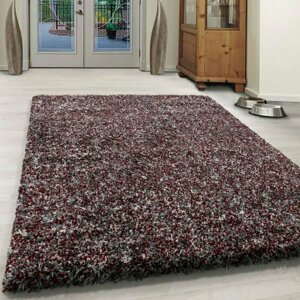 Kusový koberec Enjoy shaggy 4500 red (Varianta: kruh 120 cm)
